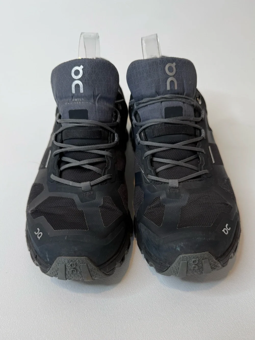 On Running Cloudventure Waterproof Trail Black Running Sneakers Size 9.5